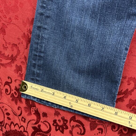 Buckle BKE Payton Jeans Womens 27RX29.5" Denim Whiskers Low Rise Thick Stitch - Picture 13 of 14